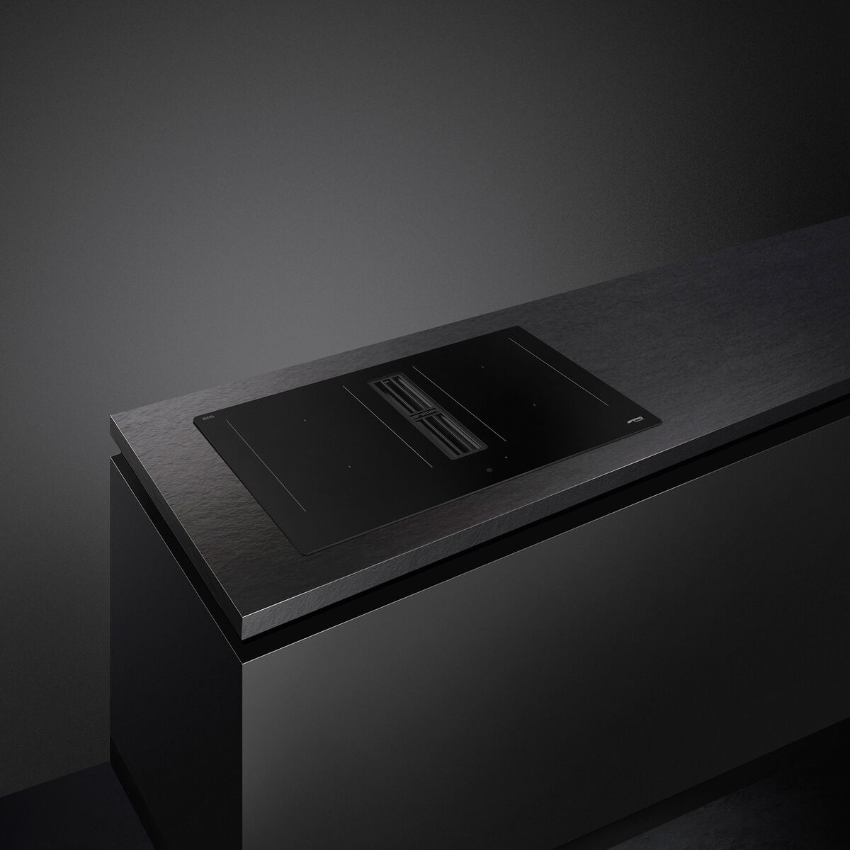 HOBD382N2 induktionshäll 83 cm med integrerad fläkt