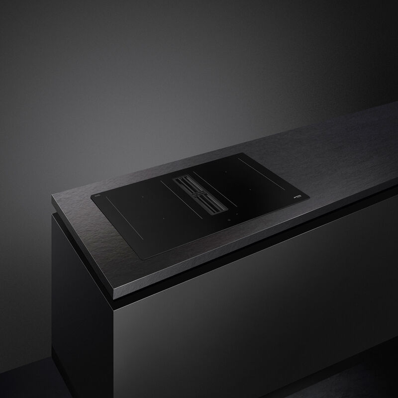 HOBD382N2 induktionskogeplade 83 cm med integreret ventilator