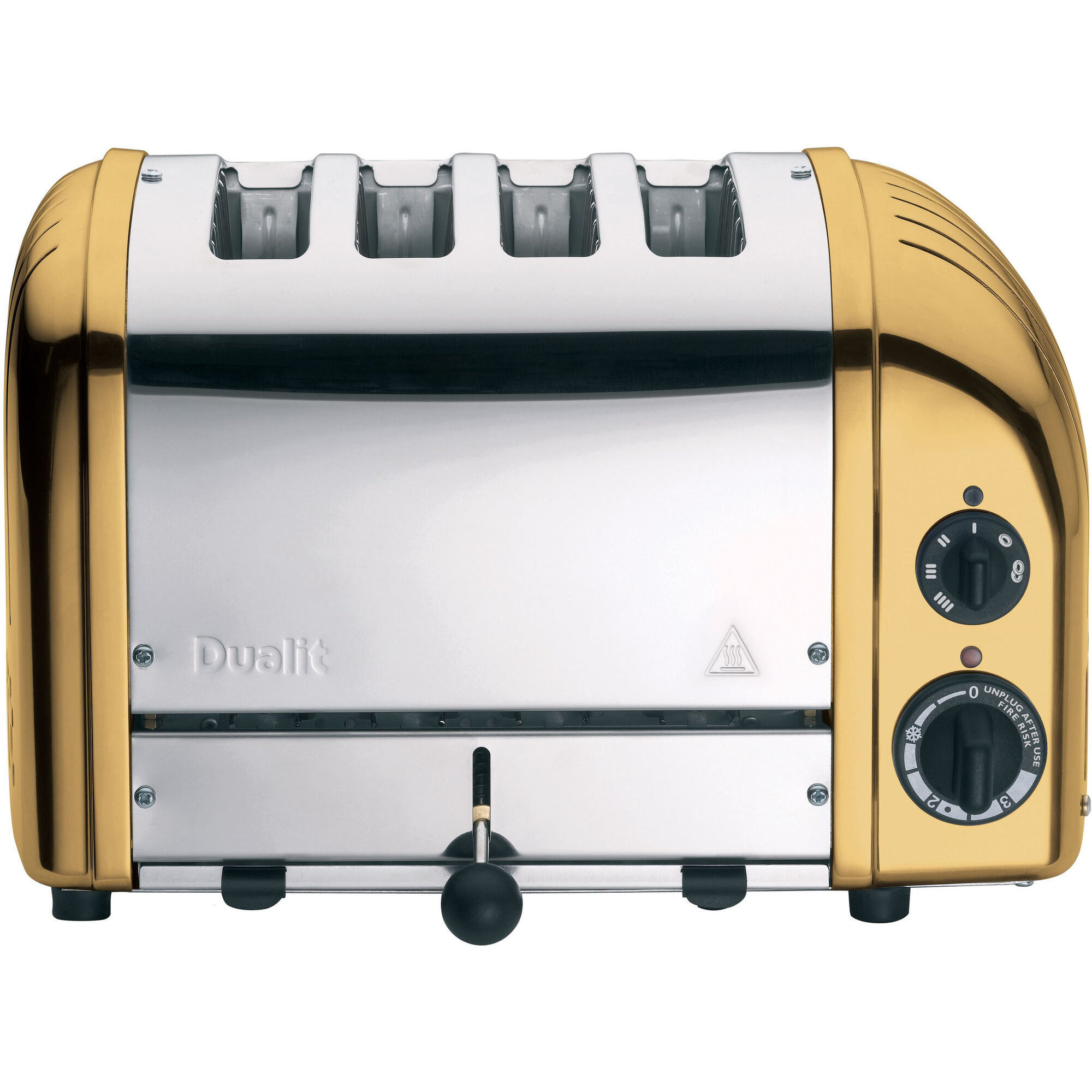 Dualit - Dualit Brödrost Classic 4 Skivor - Mässing - Brødristere