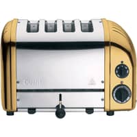 NewGen 4 skiver toaster, guld