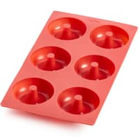 Gourmet Donutform 6 st. Röd
