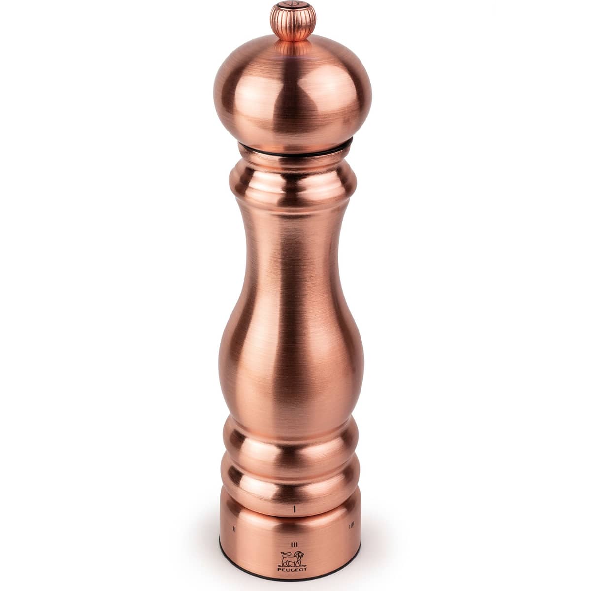 Paris Pepparkvarn Chef, Koppar Electroplating