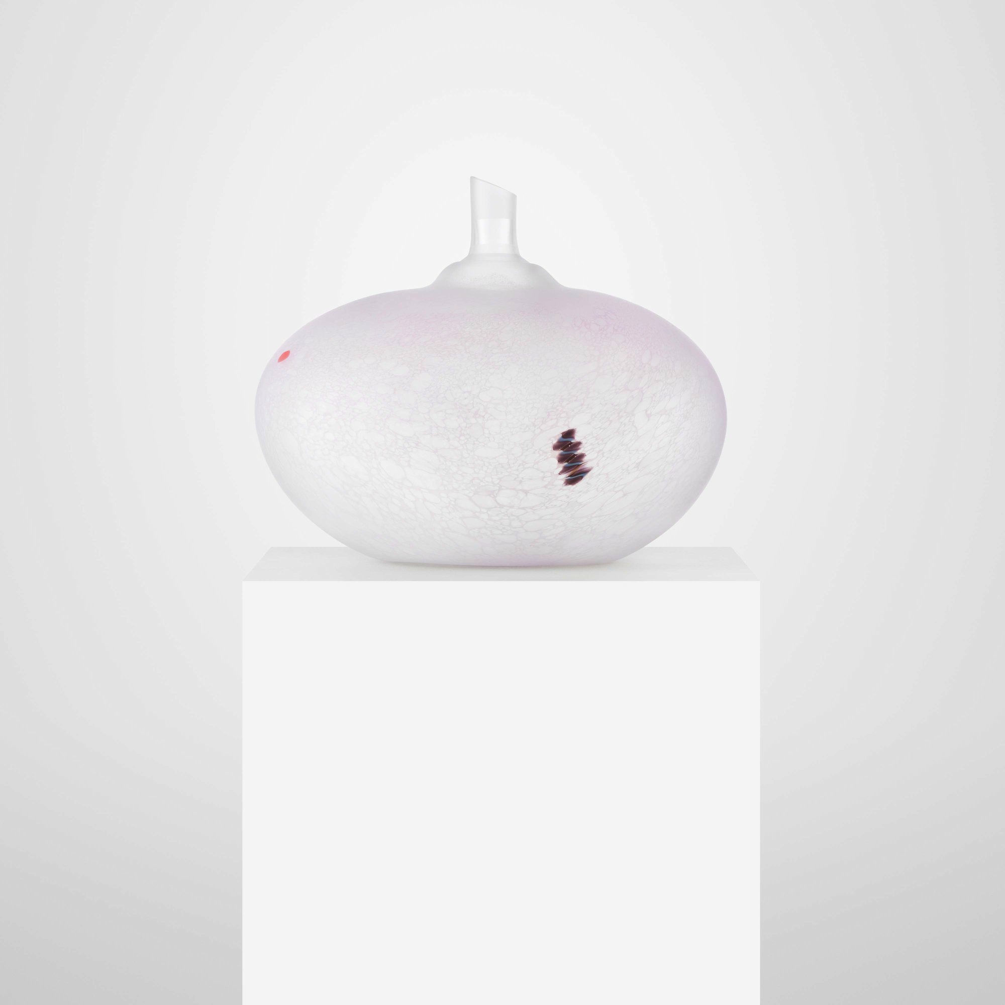 Alternativ bild 1 för Kosta Boda BV Beans Skulptur Rosa