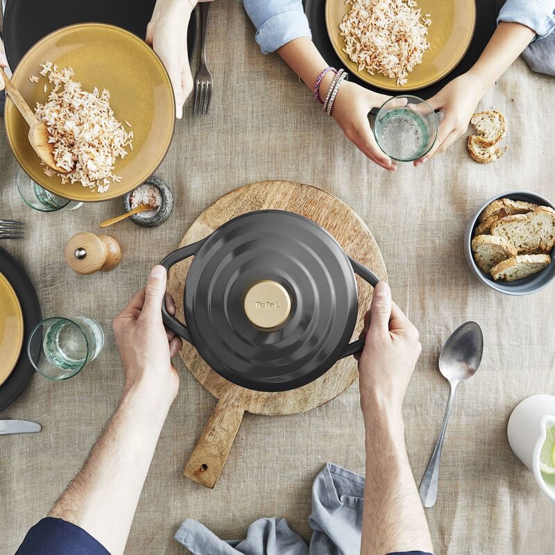 Air pata, 3,1 litraa, 20 cm, harmaa