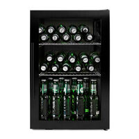 Outdoor Collection fristående ölkylskåp 63 liter, svart