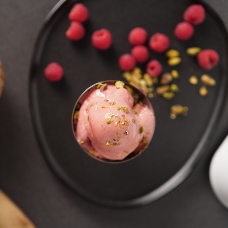 Iskremmaskin 1,5 liter, hvit