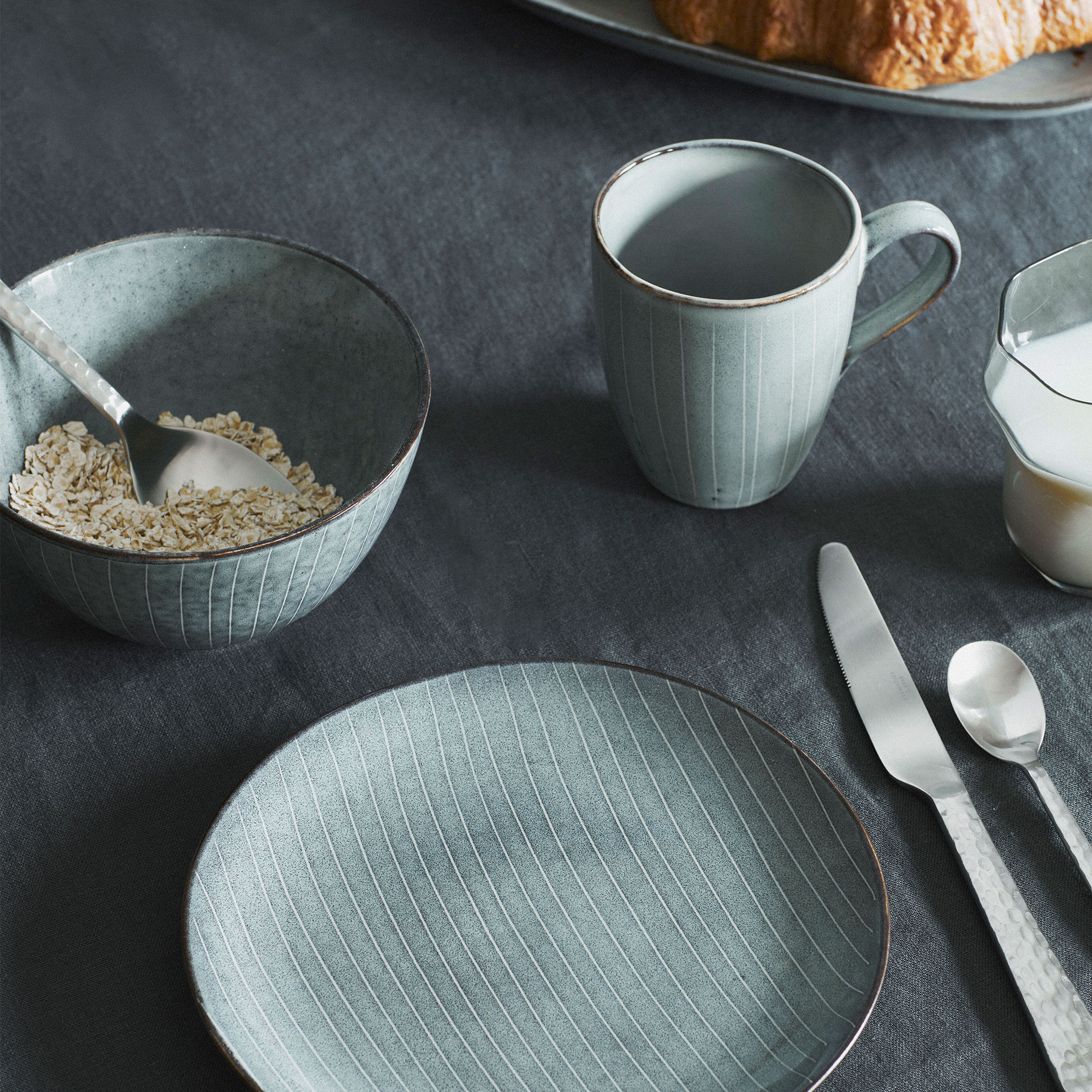 Skål i stengods 'Nordic Sea', 25 cm.