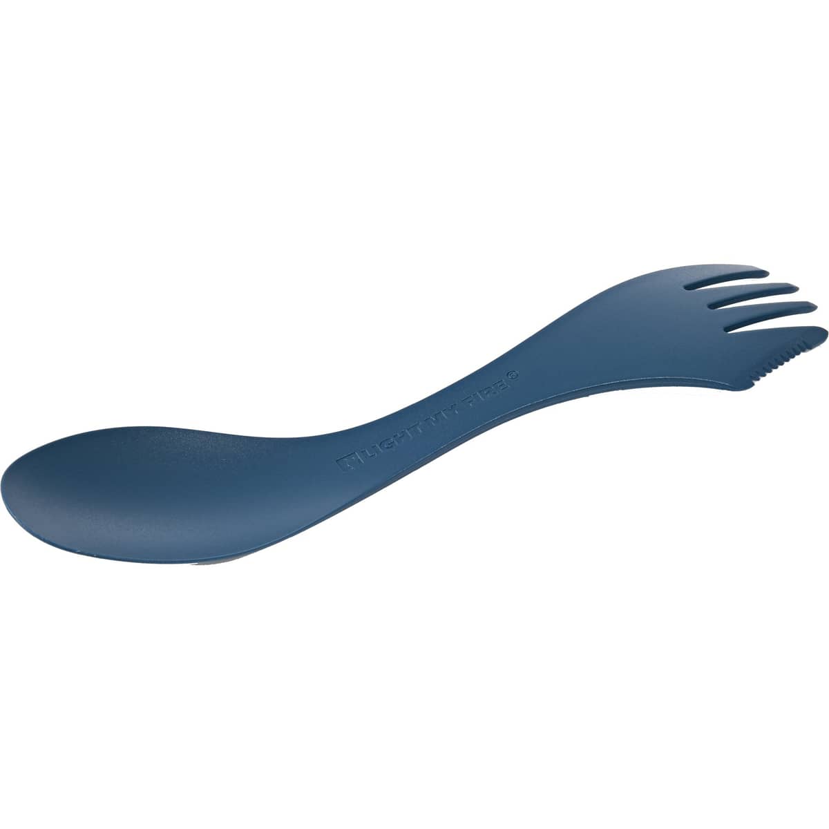 Spork large serving, hazy blue