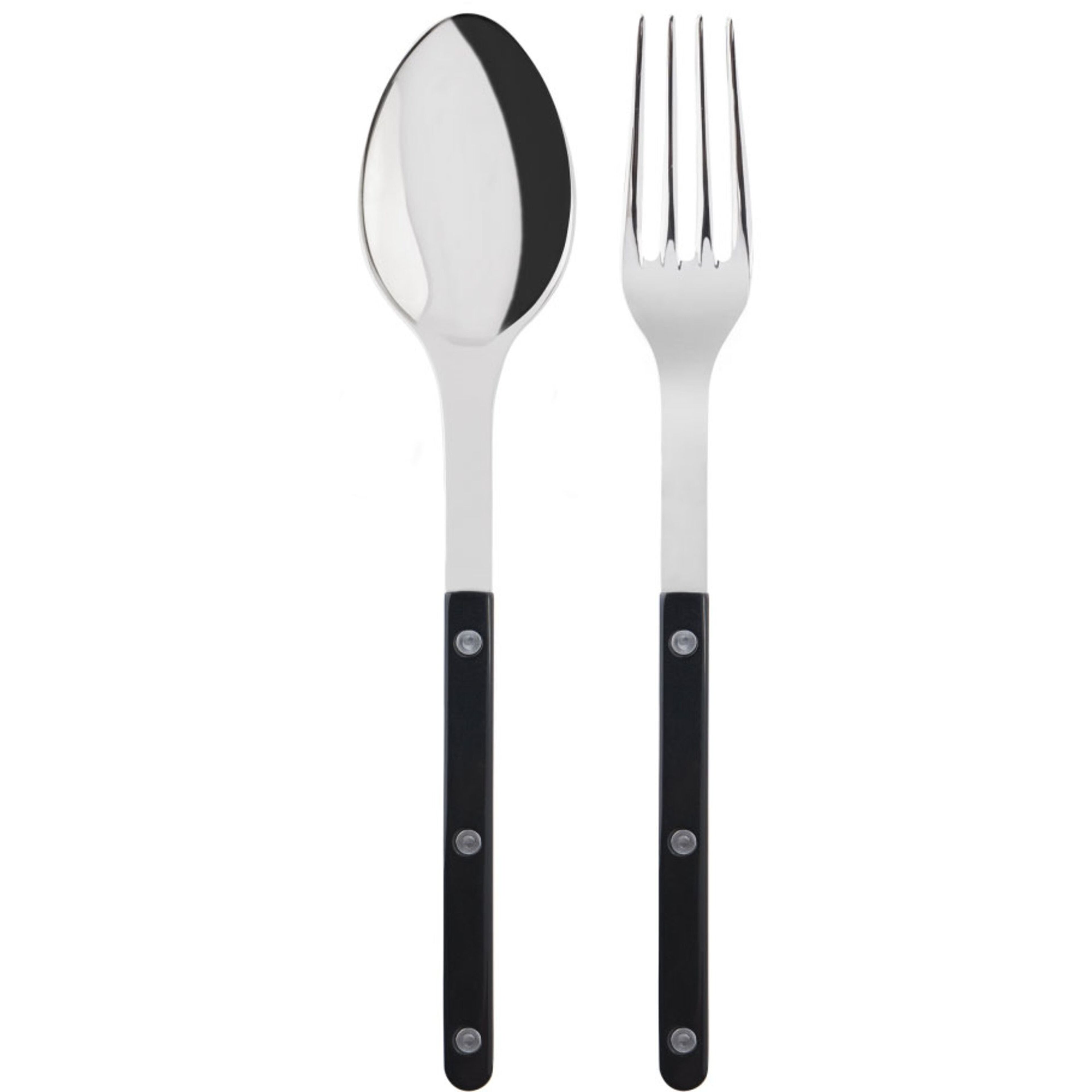 Bistrot Solid serveringsset 2 delar, black