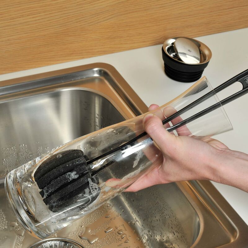 Puhdistusharja, musta