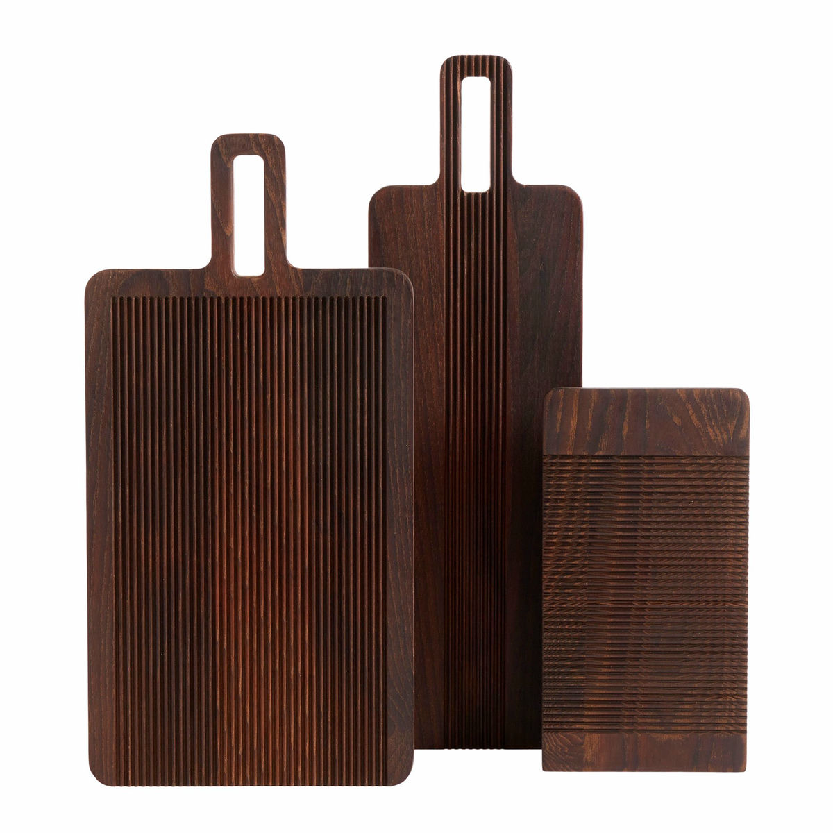 Yami skärbräda 44 x 22 cm, brun