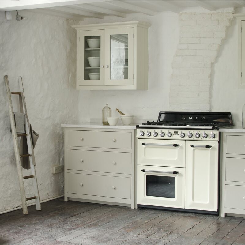 Victoria Kaasuliesi 90 cm 3 Uunilla, Creme