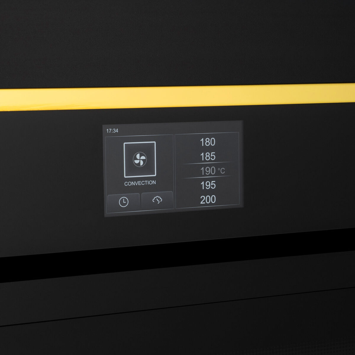 FMOD6117PTG3 Modern innbyggingsovn med pyrolyse 80 liter, gull