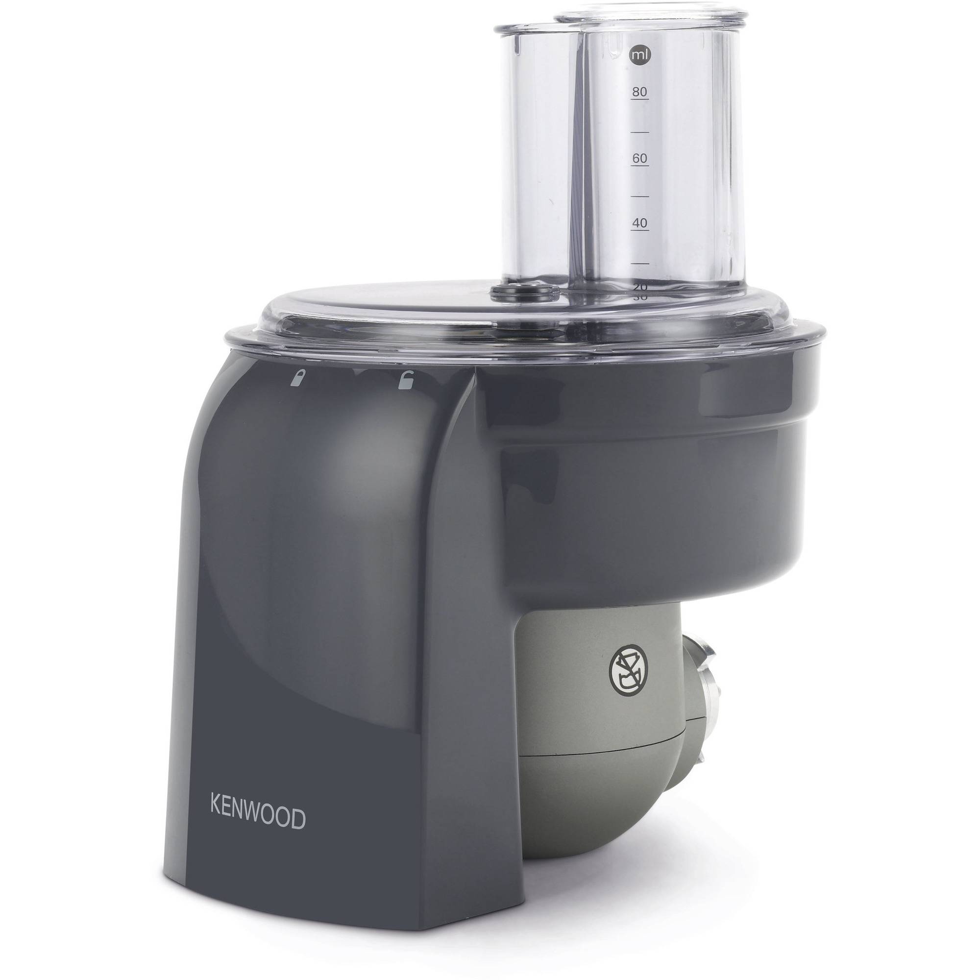 Kenwood KAX400PL - Tilbehør for terningskjæring - for stativmikser, for kjøkkenmaskin - grå