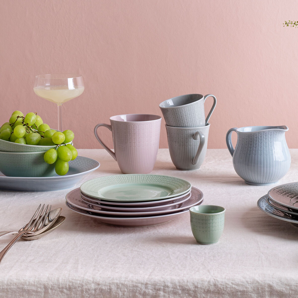 Swedish Grace eggekopp 2 stk, eng