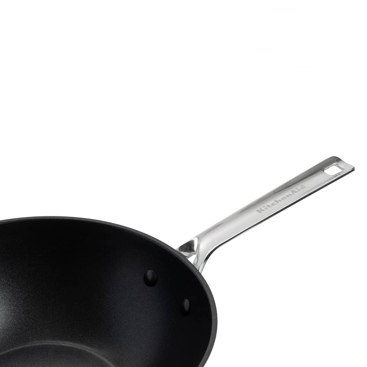 Wok 28 cm, ruostumaton teräs