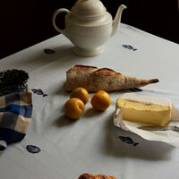 Midnatt Josefin La Mer Dug 250x145 cm, blå