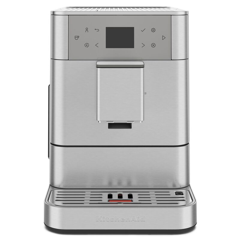 KF6 espressomaskin, rostfritt stål