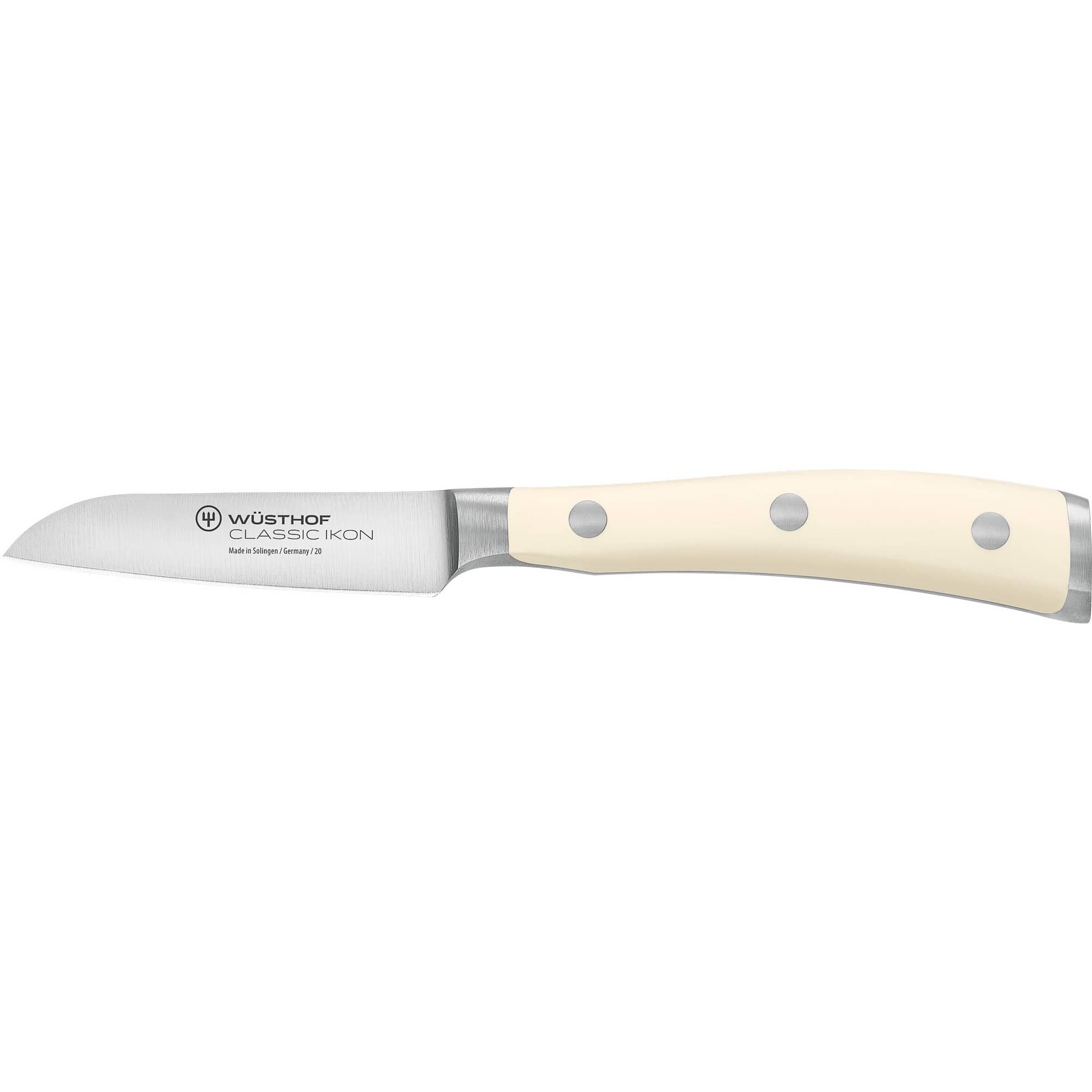 Classic Ikon Skrellekniv Hvit 8 cm