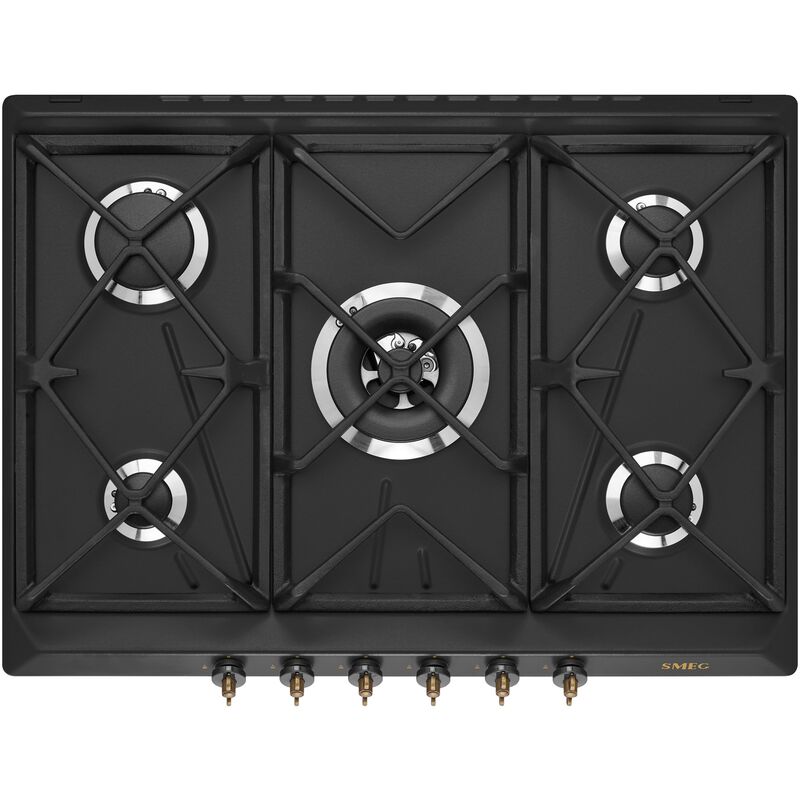 70 cm gashäll med frambetjäning i antracit