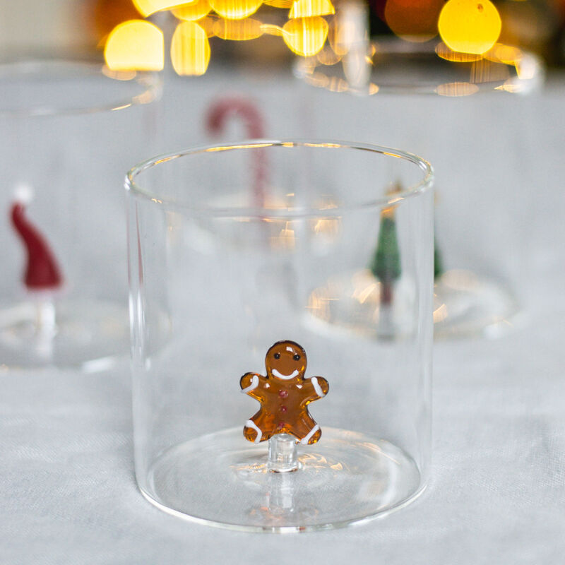 Tumblerglas 4 stk, juletema