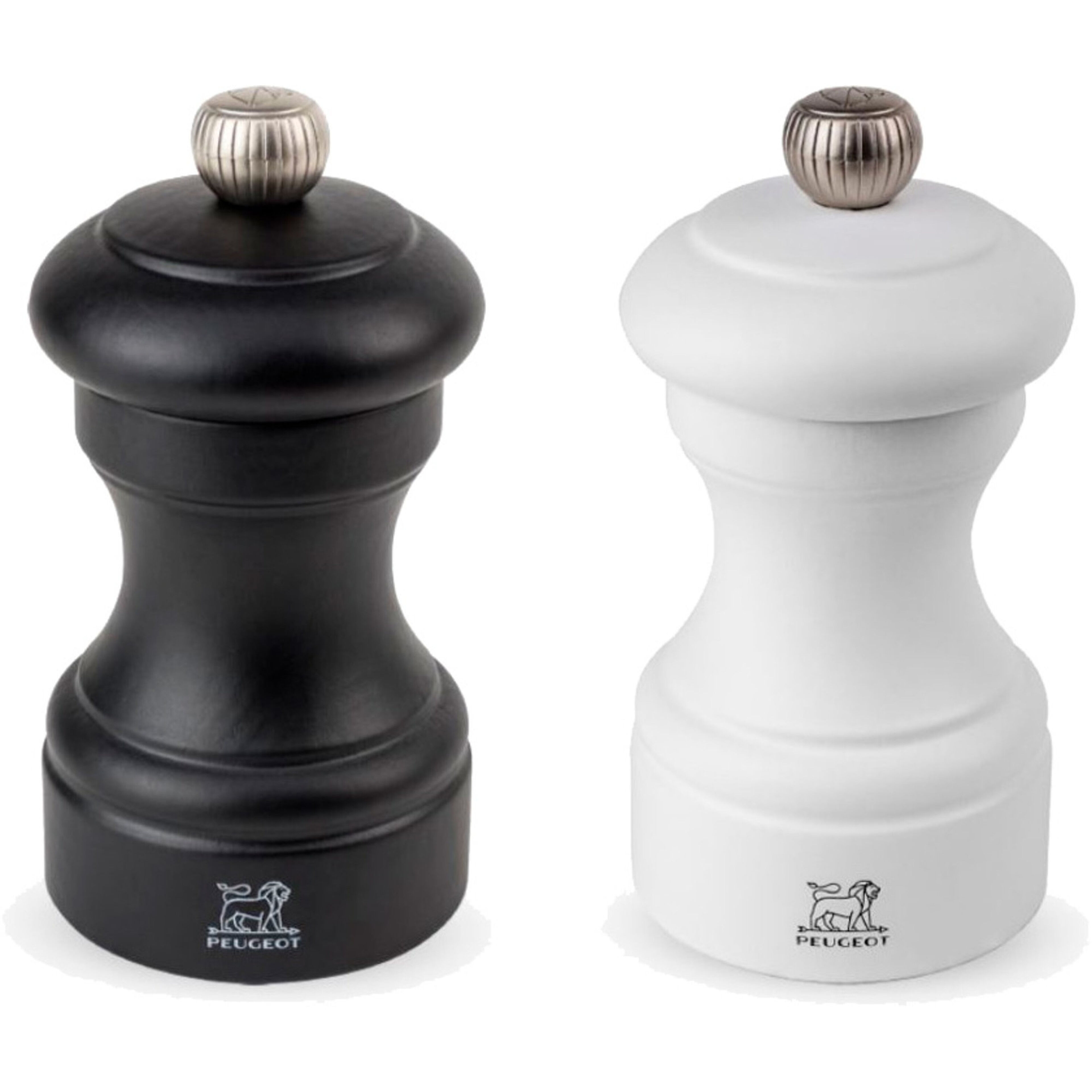 Bistro Duo Salt- & Pepparkvarn 10 cm Svart/Vit