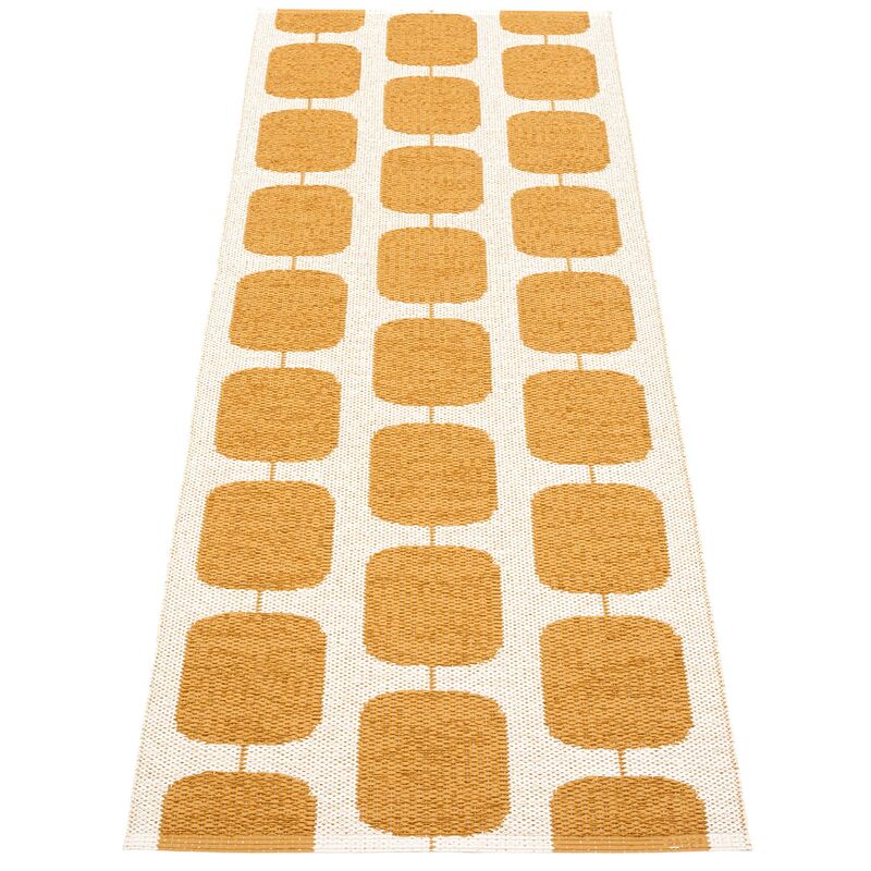 Matto Sten, 70 x 200 cm, ochre/vanilla