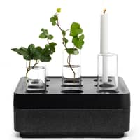 Presentkit, small korkskål, svart, vas 4-pack