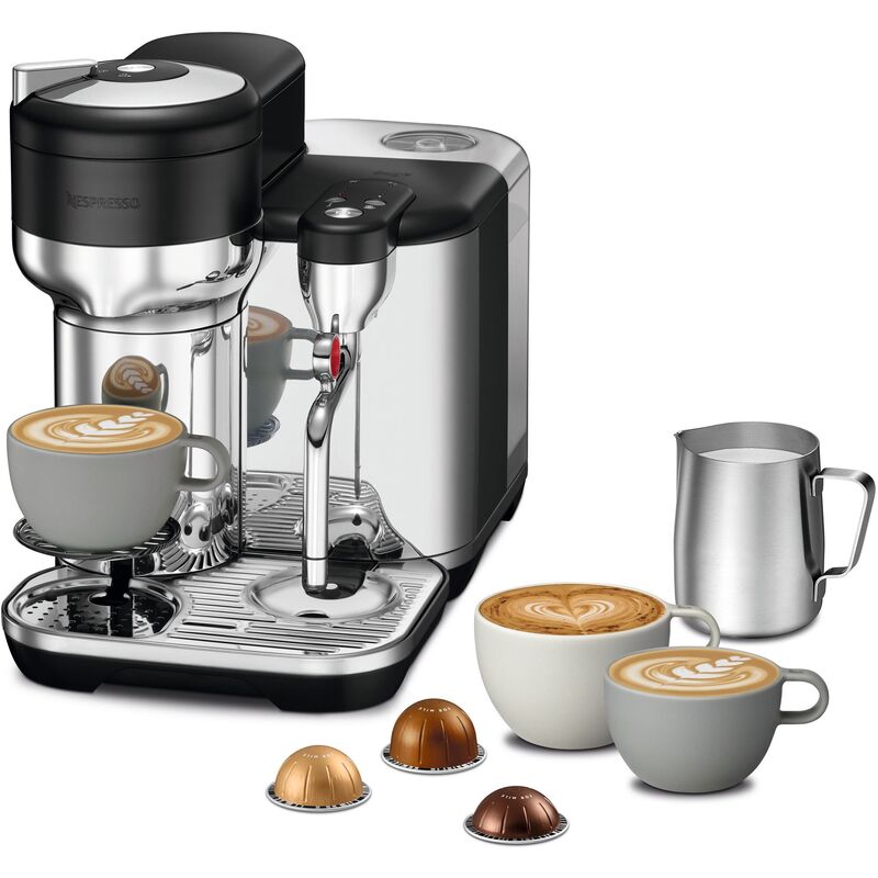 by Sage Vertuo Creatista kapselmaskin, black stainless steel