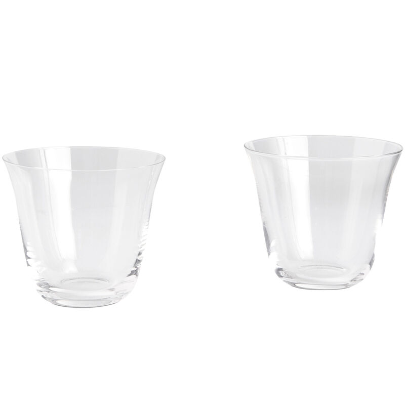 Curve Tumbler Glas small 2-pack, klar