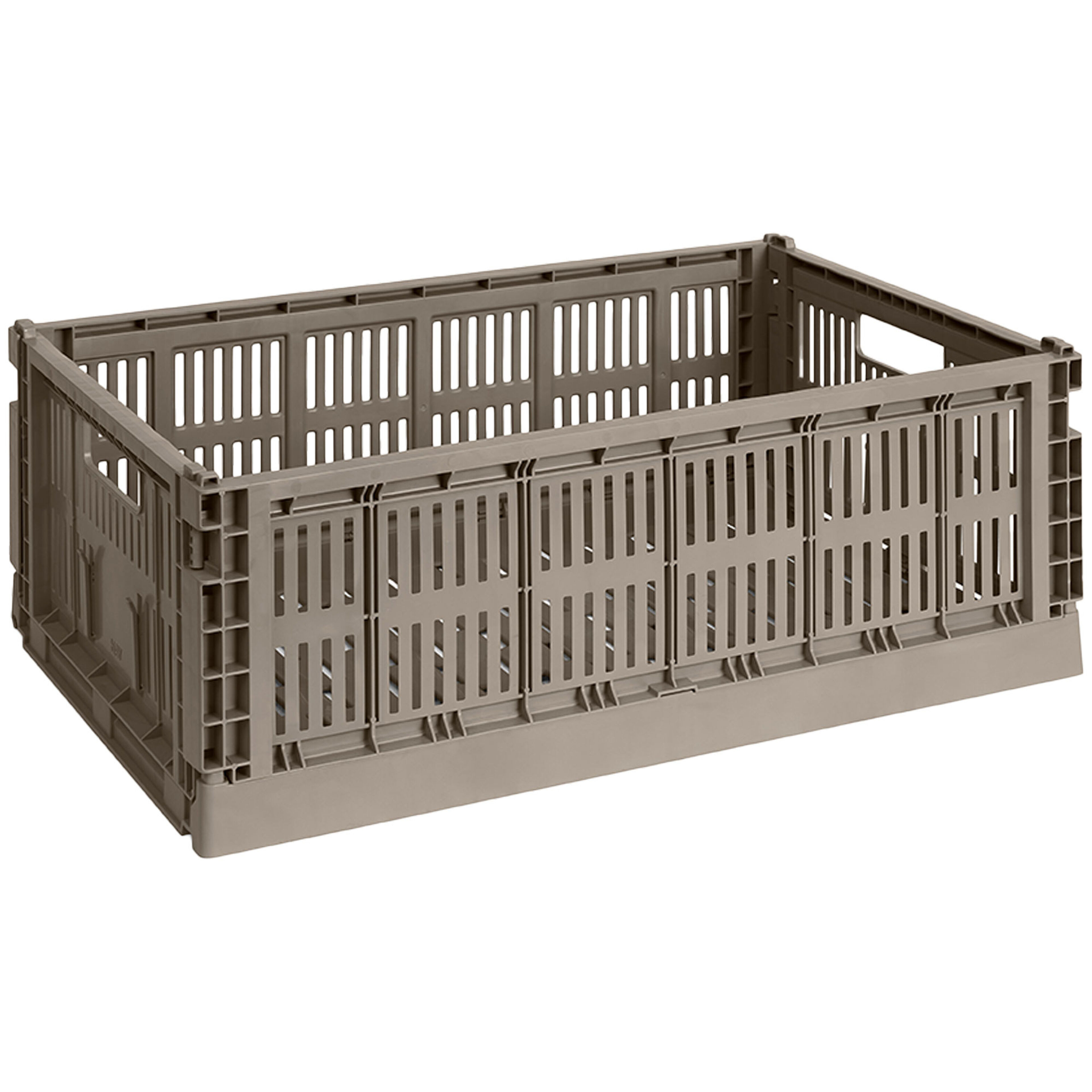 HAY Colour Crate Large Opbevaringskasse, warm grey