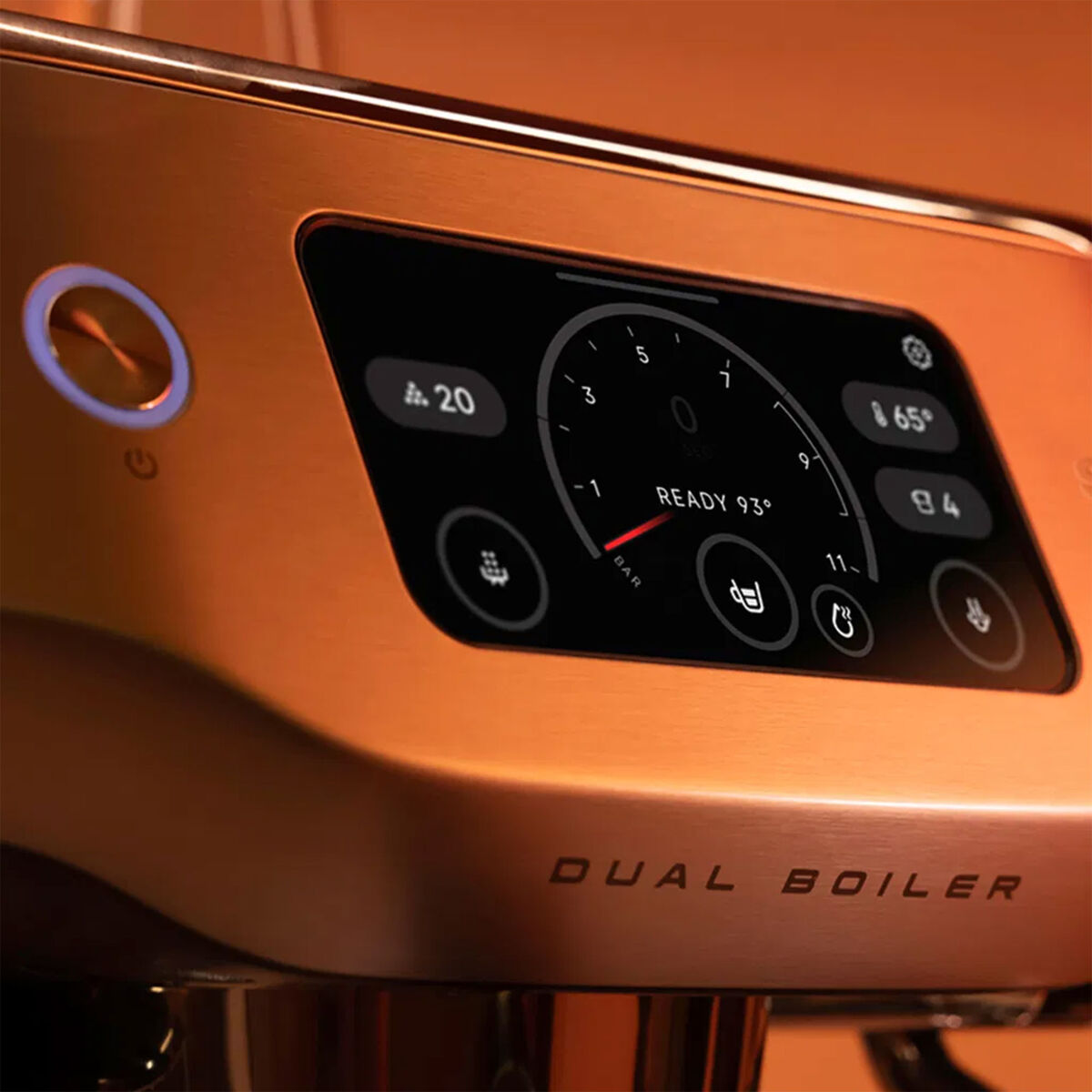 SES995BSS Oracle Dual Boiler espressomaskine, rustfrit stål