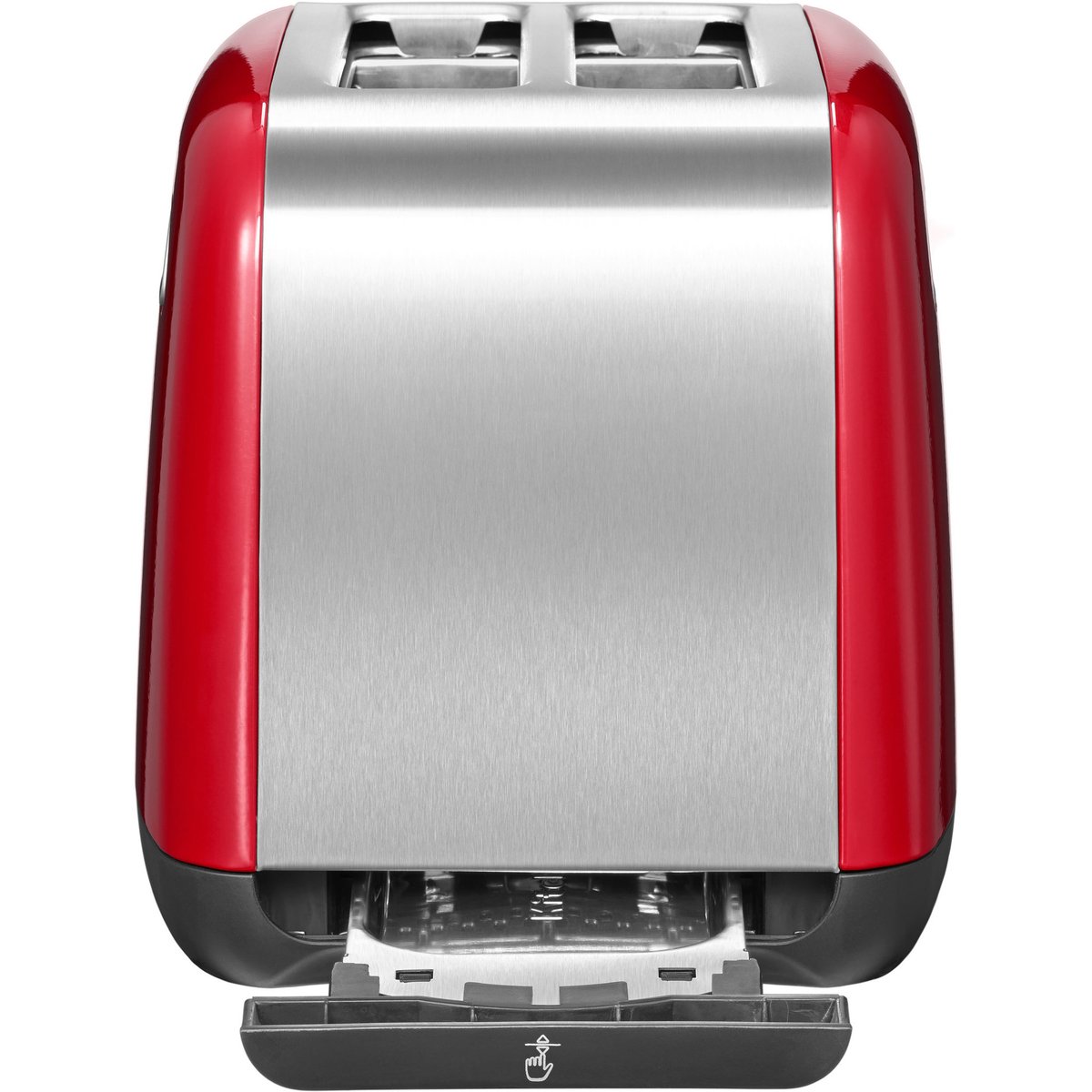 Toaster 2-skiver Rød