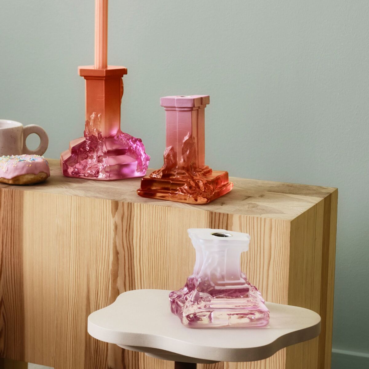 Rocky Baroque kynttilänjalka 95 mm, spicy rose