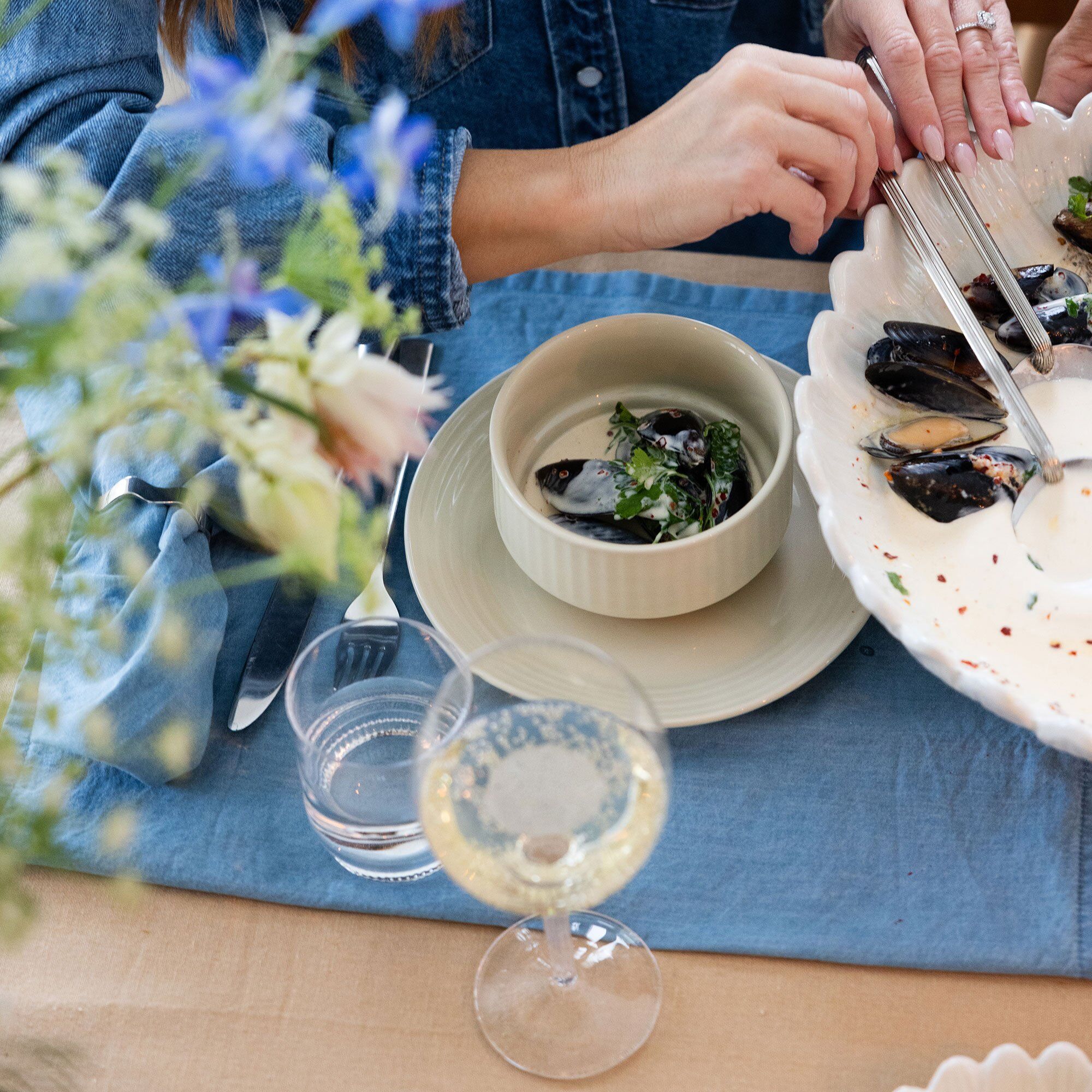 Sagaform Coffee & More assiett 20 cm, beige