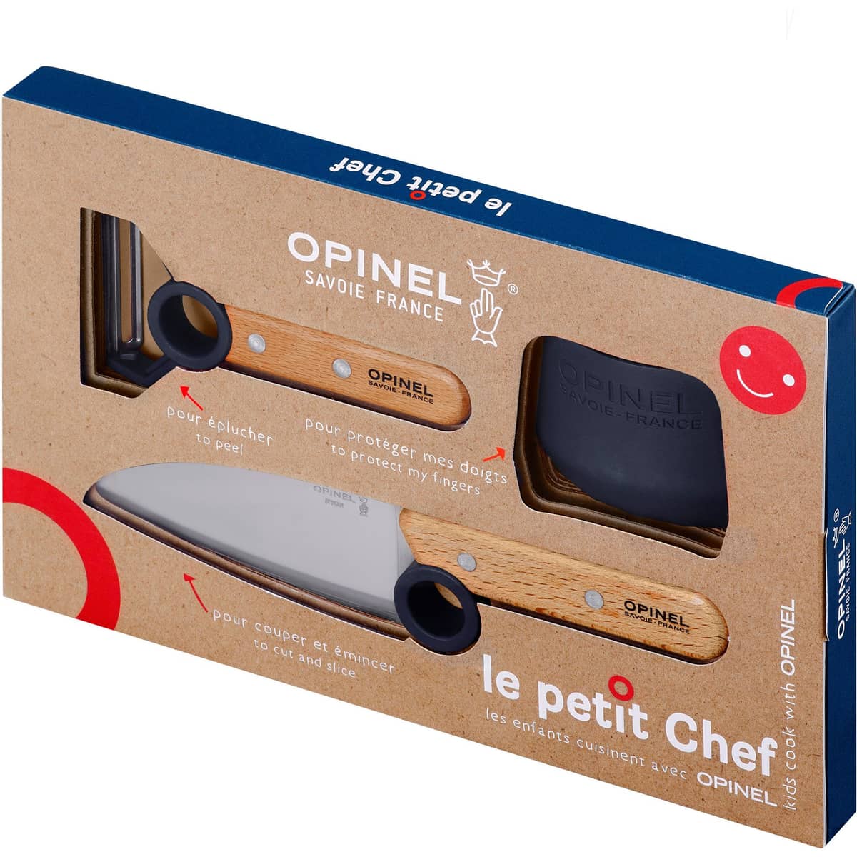Le Petit Chef børnesæt 3 dele, blå