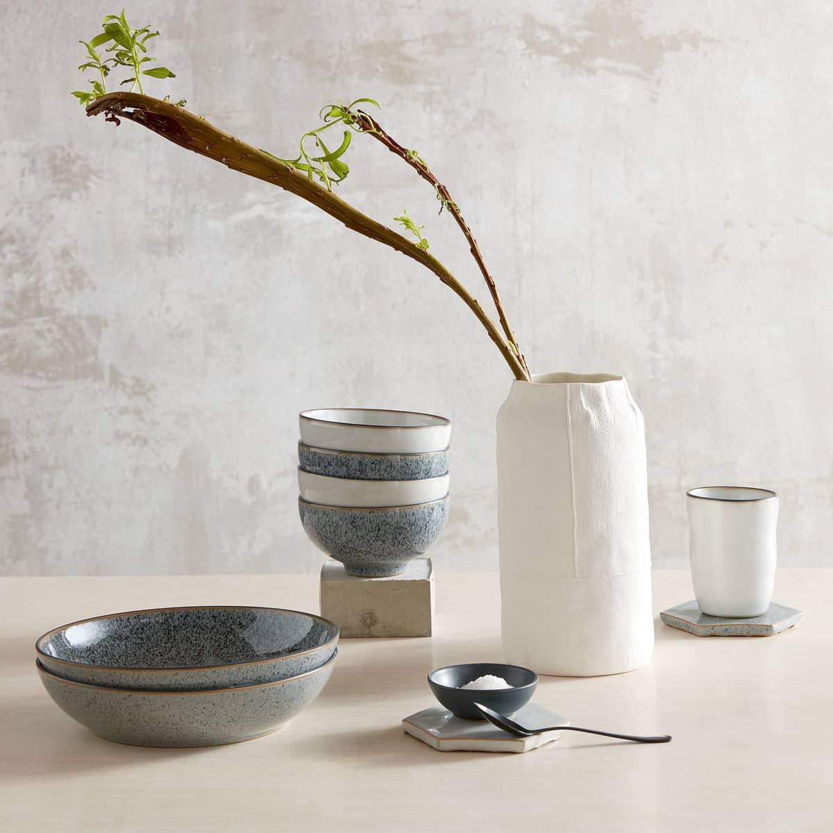 Studio Grey pastatallerken 22 cm., 4 stk.
