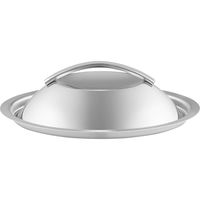Kuppellokk Rustfritt Stål 16 cm