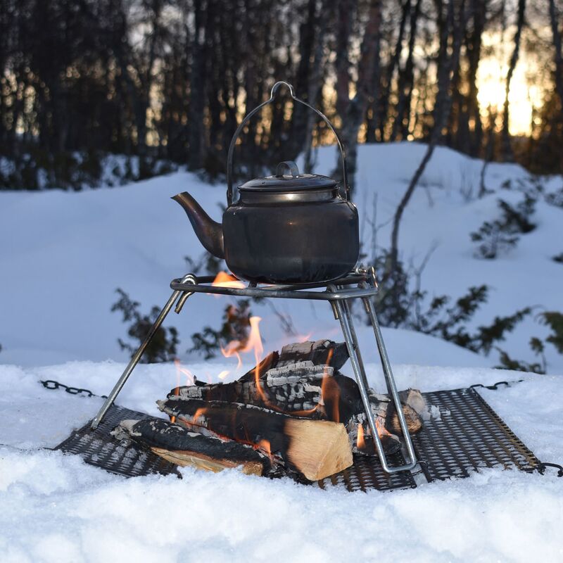 Eldgaller 44 x 44 cm.