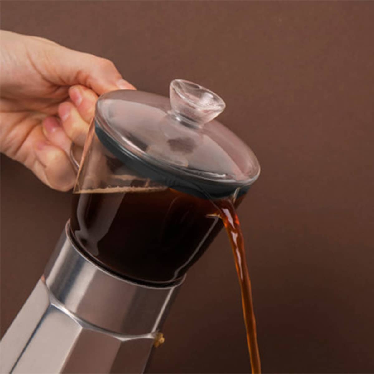 Espressokeitin, hopea