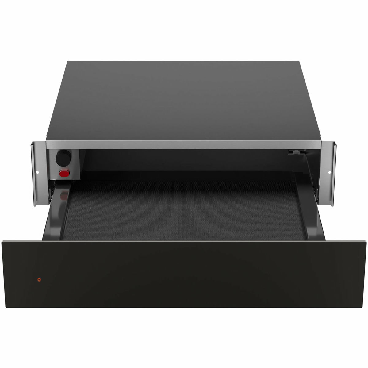 Modern värmelåda 15 cm, mattsvart