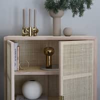 Lykke Three kynttilänjalka, gold