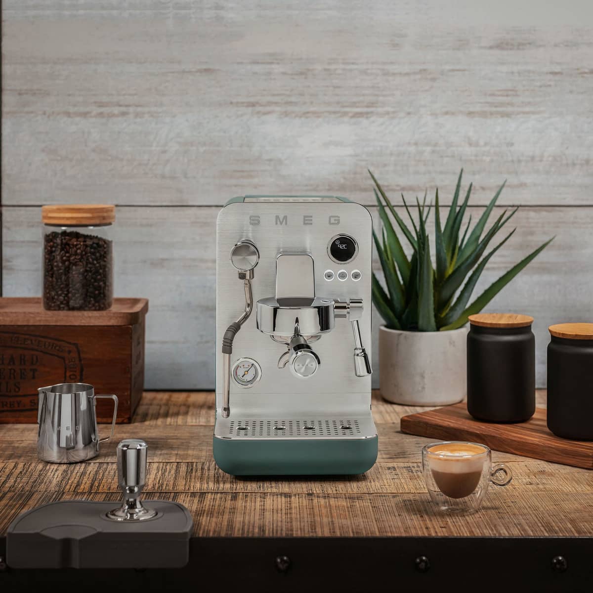 Espressokeitin, emerald green