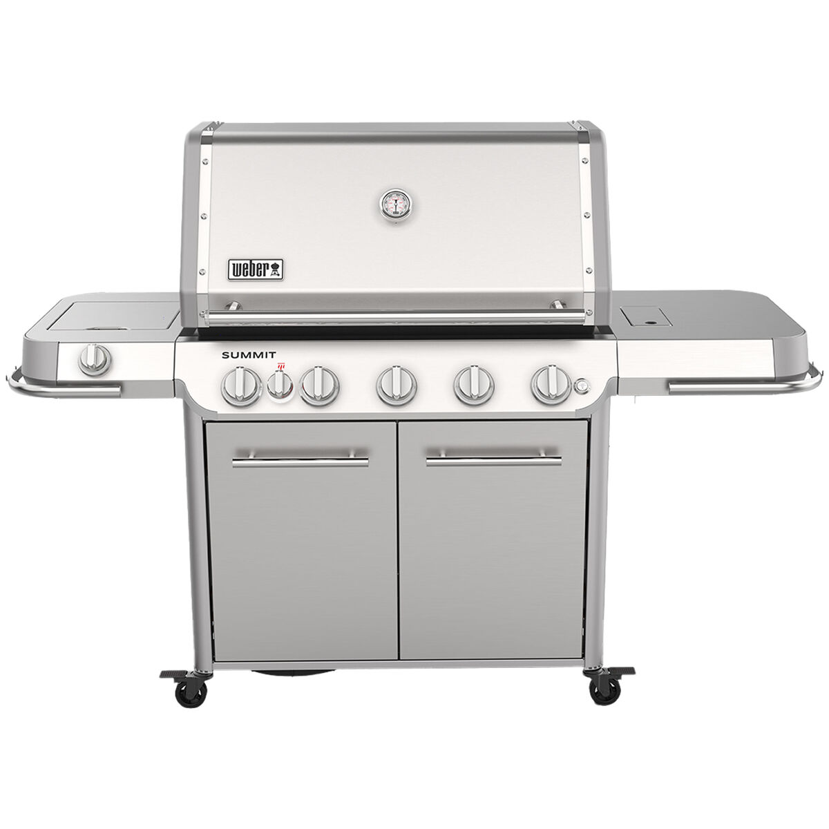 Summit FS38 S gasolgrill, rostfritt stål