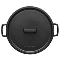 Folken gjutjärnsgryta med lock 6 liter