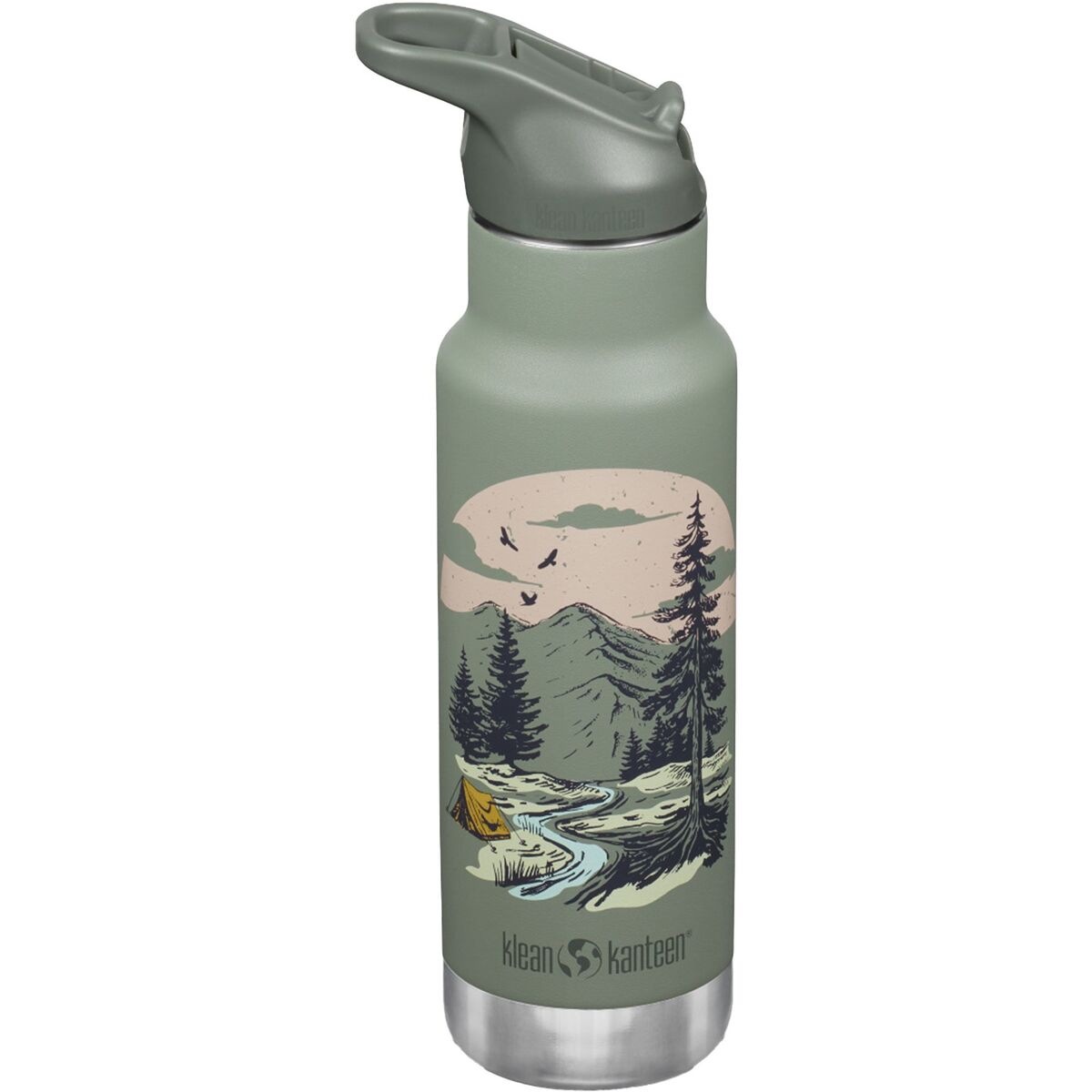 Kid Narrow Flip Sport drikkeflaske 355 ml, mountain space