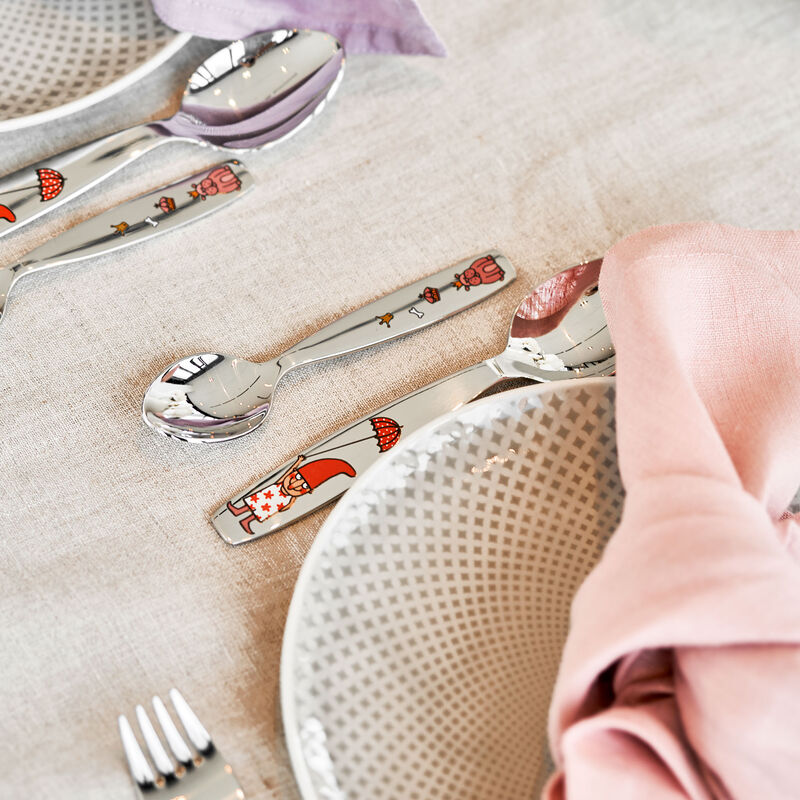 Prinsessan Emilie barnbestick 4 delar, rostfritt stål