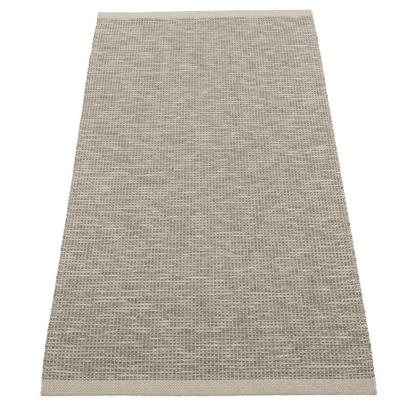 Matta 150x70 cm, warm grey/charcoal