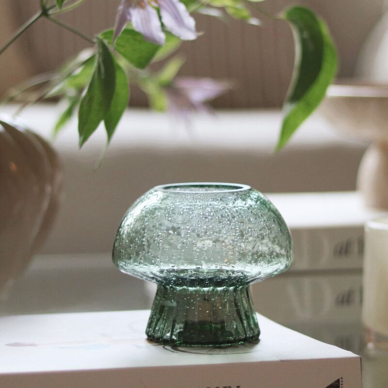 Fungo Special Edition fyrfadsstage 12 cm, grøn