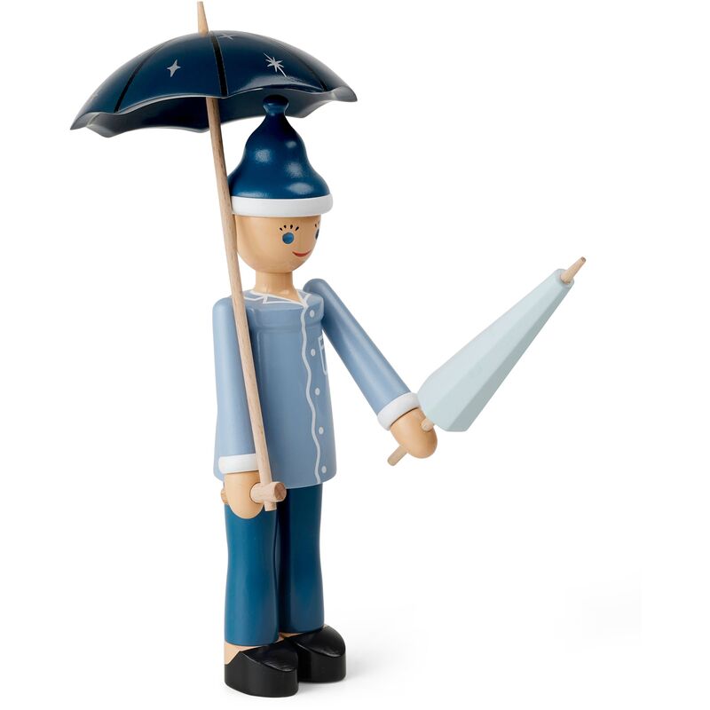 Ole Lukkøye, blå/lyseblå